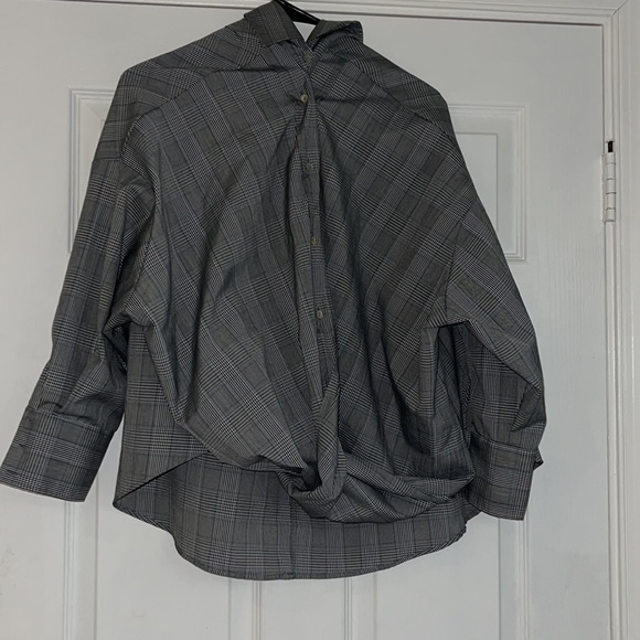Plaid longsleeve blouse - Picture 2 of 3